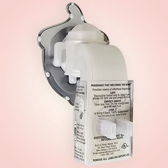 BATH BODY WORKS FESTIVE ACORN NIGHT LIGHT UP WALLFLOWER FRAGRANCE PLUG IN HOLDER - Picture 5 of 7